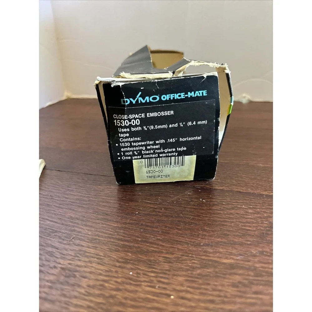 Dymo Office Mate 1 Label Maker 1530 for 1/4